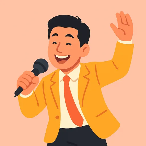 남진 캐릭터 이미지 (가상 일러스트)